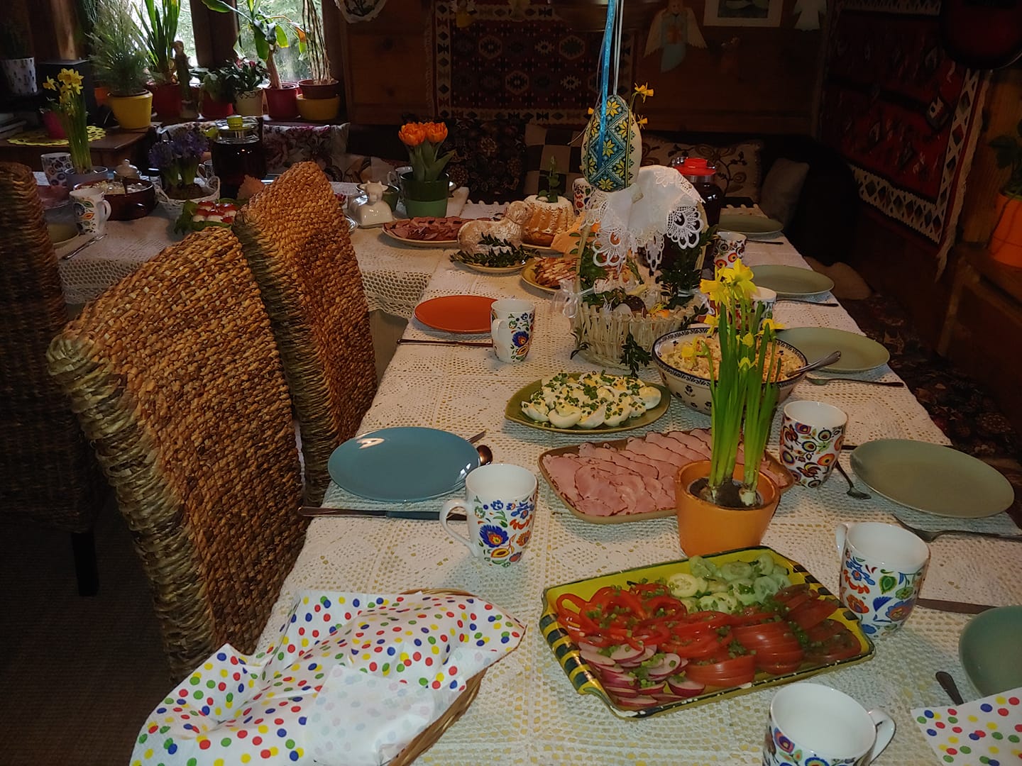 Wielkanocne śniadanie Chata Kasi w Wołowcu